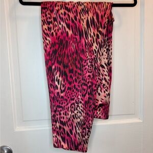 Yitty Headliner Shaping Leggings pink cheetah 1X